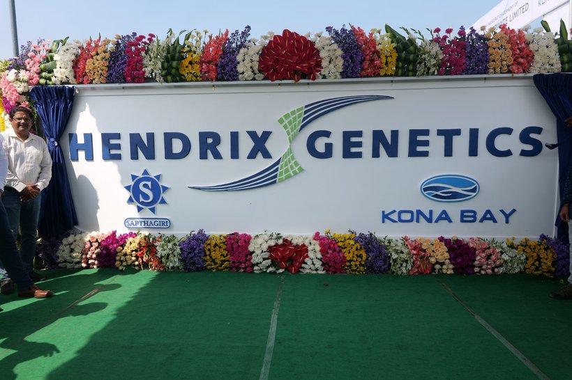 Hendrix Genetics étend sa présence globale grâce à l’inauguration de son nouveau centre de multiplication de crevettes en Inde