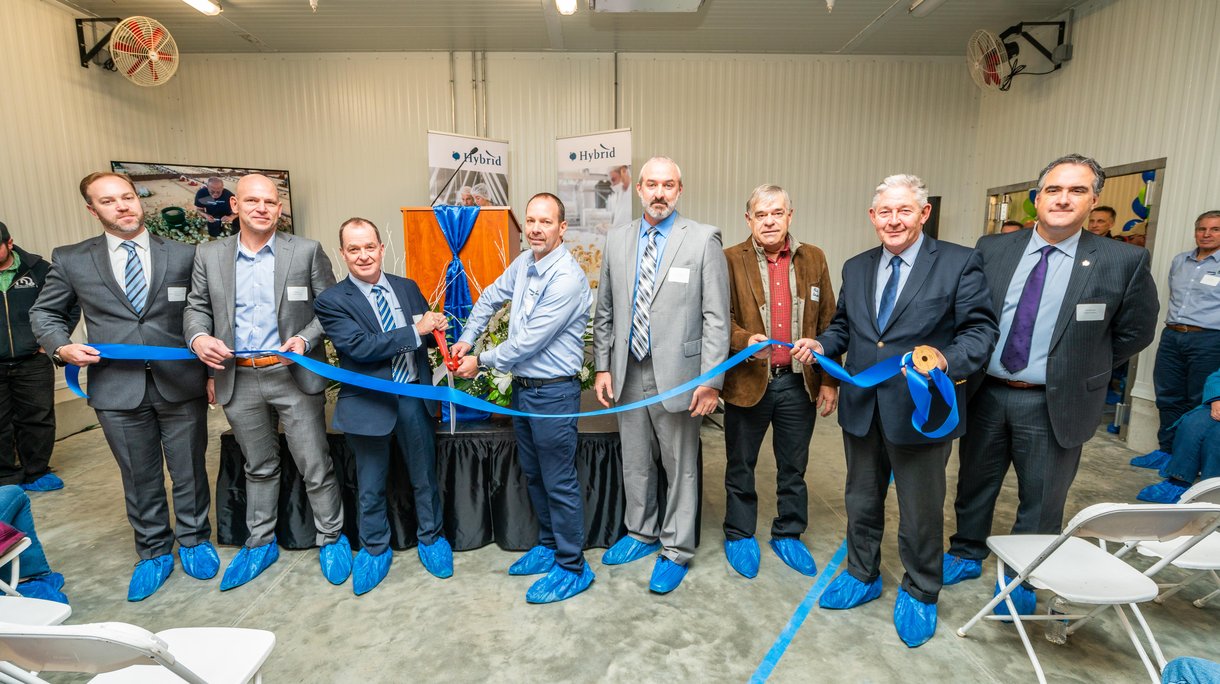 Ribbon cutting Beresford hatchery