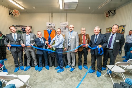 Ribbon cutting Beresford hatchery