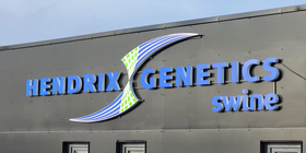 HGS logo on building