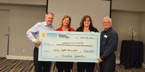 Hendrix Genetics fait une promesse de don de 68 000 $ en soutien à des programmes alimentaires locaux