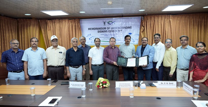 Kona Bay Signs Landmark MoU with Central Institute of Brackishwater Aquaculture in India