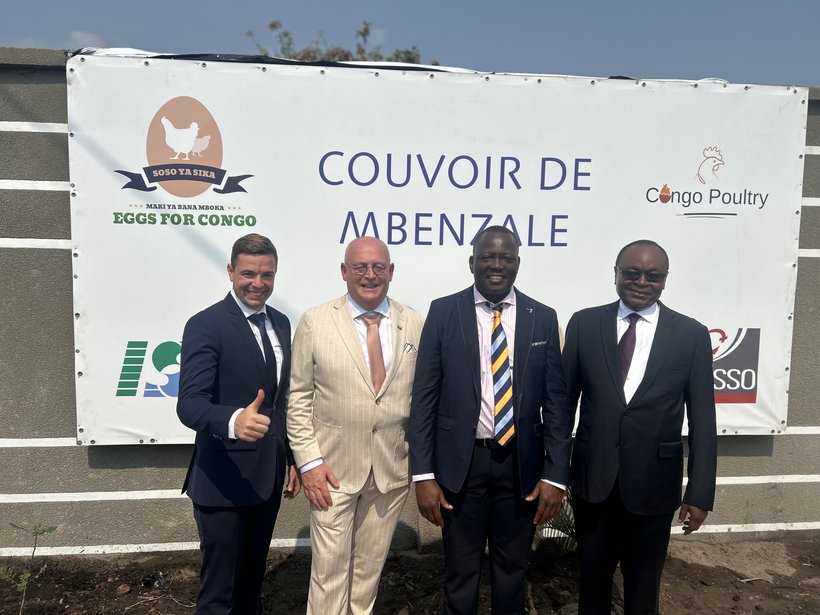 Opening of the Hatchery for Eggs for Congo