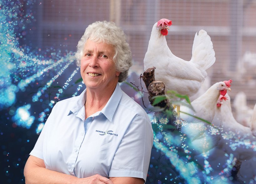Penny Humphrey  - Employee of the Year and Dekalb White Hens
