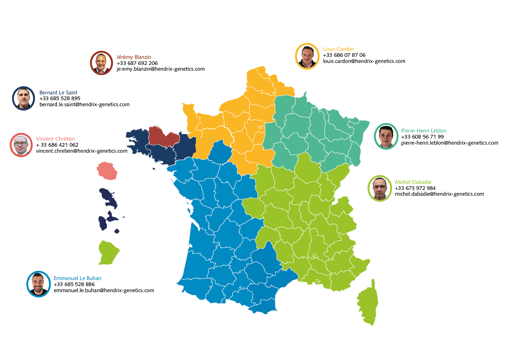 Pondeuse carte de France et trombi 2022 site