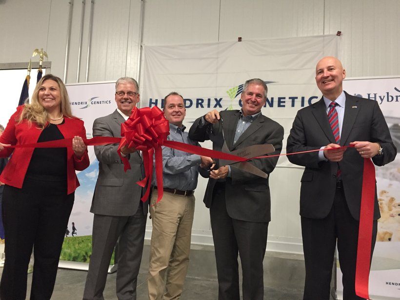 Hendrix Genetics hosts grand opening of new turkey hatchery in Nebraska