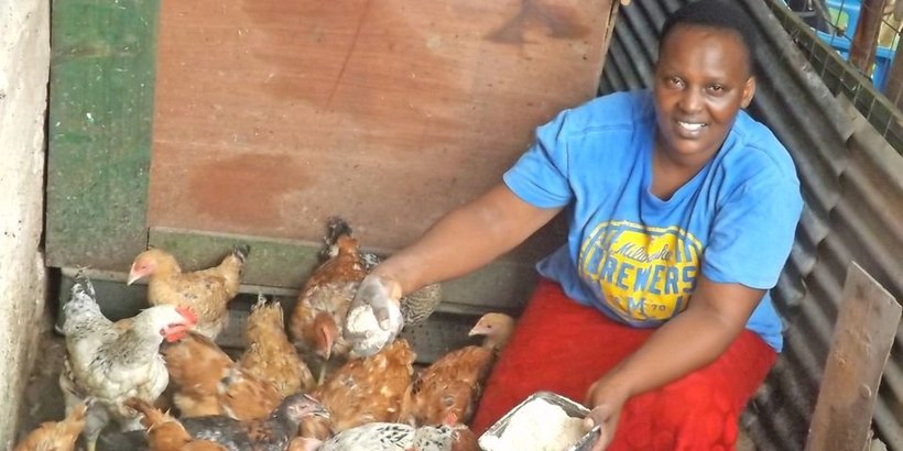 Salome Nyaga, a poultry breeder explains us why she chose SASSO