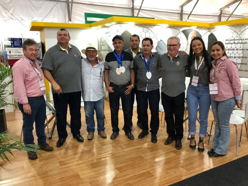 Dekalb and Hisex win top prizes at the Northeast Brazilian Poultry Fair