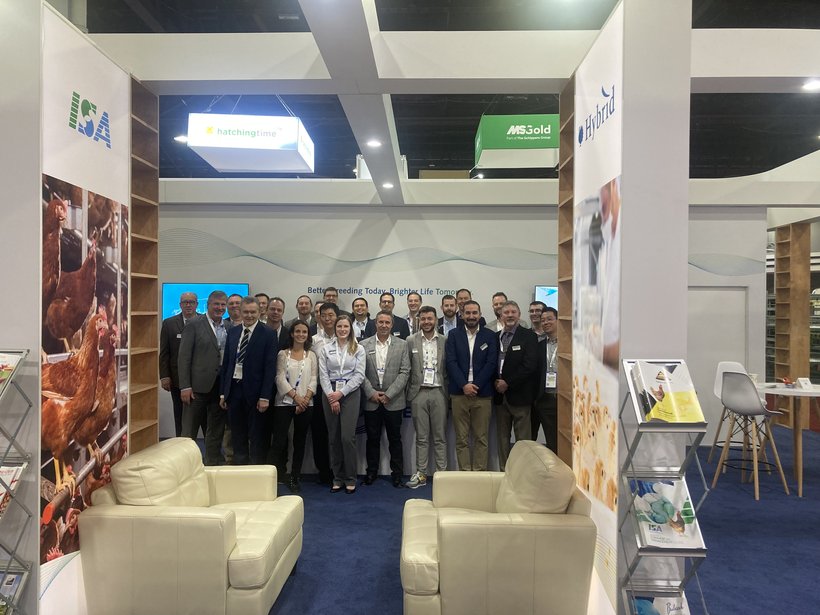 Successful participation at IPPE Atlanta tradeshow for SASSO and Hendrix Genetics