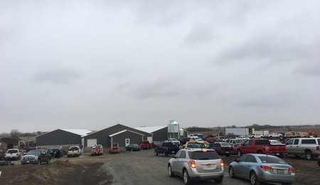 Parking NE farm open house