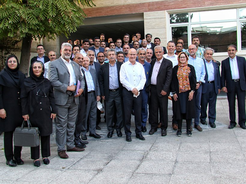 Successful two-day Bovans Seminar for Seamorgh staff and management in Iran.